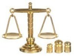 Dollhouse Scale With Weights