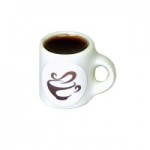 Dollhouse Restaurant Mug of Coffee