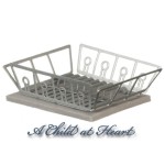 Dollhouse Dish Drainer Set