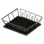 Dollhouse Dish Drainer with Mat
