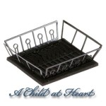 Dollhouse Dish Drainer with Mat