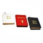 (*Closeout*) Dollhouse 3 pc Bible and a Hymnal Set