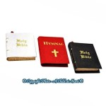 (*Closeout*) Dollhouse 3 pc Bible and a Hymnal Set