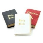(*Closeout*) Dollhouse 3 pc Bible and a Hymnal Set