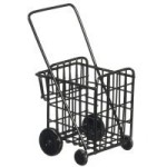 (*) Dollhouse Push Shopping Cart