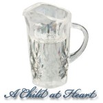 Dollhouse Filled Water Pitcher