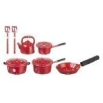Dollhouse 10 pc Cookware Set