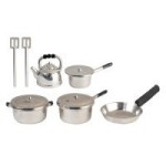 Dollhouse 10 pc Cookware Set