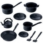 Dollhouse Budget Cookware Set