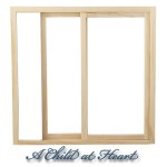 (**) Dollhouse Sliding Door