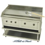 (*) Dollhouse Modern Commercial Steel Griddle