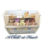 ( ) Dollhouse Ice-Cream Display Cabinet