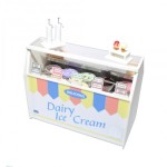 ( ) Dollhouse Ice-Cream Display Cabinet