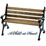 Disc. $4 Off - 1/2 inch Scale Park Bench