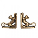 Dollhouse Brass Bookends (Assorted Styles)