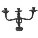 (*) Dollhouse 3-Light Candelabra- Choice of Finishes -