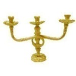 (*) Dollhouse 3-Light Candelabra- Choice of Finishes -