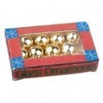 (*) Dollhouse Christmas Ornaments Box