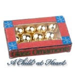 (*) Dollhouse Christmas Ornaments Box