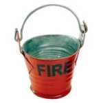 (*) Dollhouse Filled Fire Bucket(s)- Choice of Style -