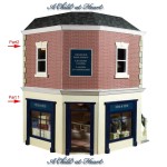 (Special Order) Dollhouse Corner Teashop