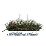 (*) Dollhouse Christmas Centerpiece- Choice of Color -