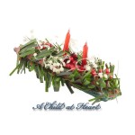 (*) Dollhouse Christmas Centerpiece- Choice of Color -