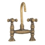 (*) Dollhouse Old Fashion Kitchen Faucet- Choice of Finish -