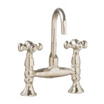(*) Dollhouse Old Fashion Kitchen Faucet- Choice of Finish -