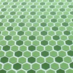 Dollhouse Hexagons Floor Tile- Choice of Color -