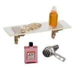 (* Closeout *) Dollhouse Filled Bathroom Plexiglass Shelf