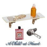 (* Closeout *) Dollhouse Filled Bathroom Plexiglass Shelf