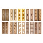 2 pc Dollhouse Shutters- Choice of Styles -