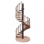 (*) Dollhouse Spiral Staircase Kit