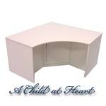 Dollhouse Internal Corner Desk Unit- Choice of Color -