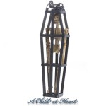 (*) Dollhouse Caged Skeleton