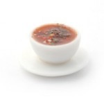 Dollhouse Bowl of Minestrone Soup
