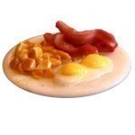 Dollhouse Bacon &amp; Egg Breakfast