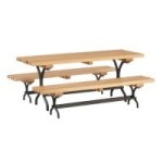 Dollhouse Park Style Picnic Table