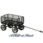(*) Dollhouse Garden Wagon