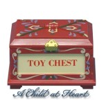 (*) Dollhouse Christmas Toy Chest