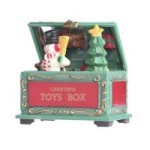 (*) Dollhouse Christmas Toy Chest