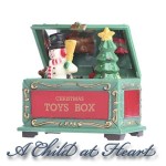 (*) Dollhouse Christmas Toy Chest