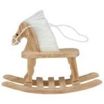 Dollhouse Baby Rocking Horse- Choice of Finish -