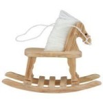 Dollhouse Baby Rocking Horse- Choice of Finish -