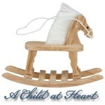 Dollhouse Baby Rocking Horse- Choice of Finish -