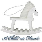 Dollhouse Baby Rocking Horse- Choice of Finish -