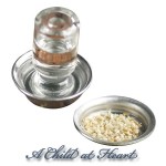 (On Order - Coming Soon)Dollhouse Chicken Feeder Set