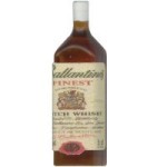 (*) Dollhouse Ballantine's Scotch Bottle
