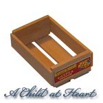 Dollhouse Crate with Label